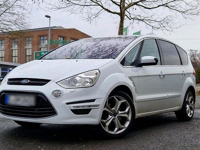 Gebraucht Ford S-MAX Titanium 160 PS (117 kW) 2012 Weiß Van / Kleinbus