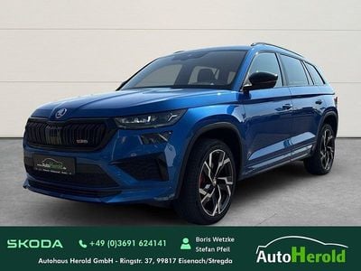 Gebraucht Skoda Kodiaq RS 245 PS (180 kW) 2022 Blau SUV