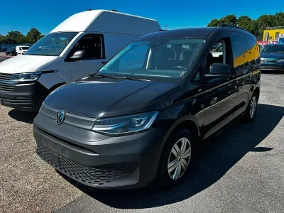 Gebraucht VW Caddy 122 PS (89 kW) 2023 Schwarz Van / Kleinbus