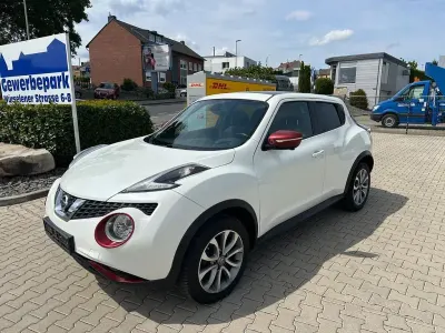Second-hand Nissan Juke Tekna 110 CP (80 kW) 2015 Alb SUV