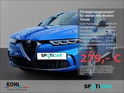 Gebraucht Alfa Romeo Tonale Edizione Speciale 280 PS (205 kW) 2023 Blau SUV
