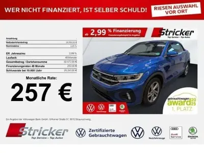 Gebraucht VW T-Roc Cabriolet R-line 150 PS (110 kW) 2025 Cabrio