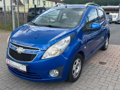 Gebraucht Chevrolet Spark LS 82 PS (60 kW) 2012 Blau Kleinwagen