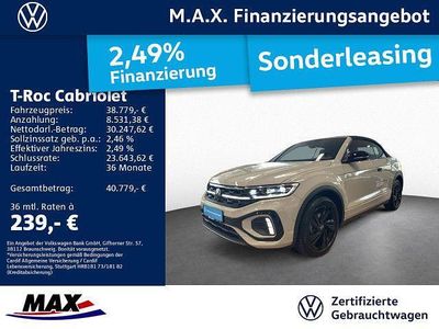 Gebraucht VW T-Roc Cabriolet Karmann 150 PS (110 kW) 2025 Grau Cabrio