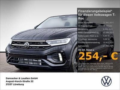Brugt VW T-Roc Cabriolet Edition 150 HK (110 kW) 2024 Sort Cabriolet