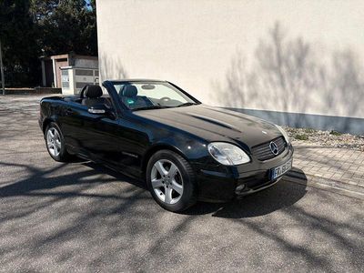 Gebraucht Mercedes SLK200 163 PS (119 kW) 2001 Schwarz Cabrio