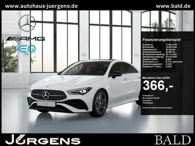 Gebraucht Mercedes CLA200 AMG 163 PS (119 kW) 2024 Weiss polarweiss Coupé