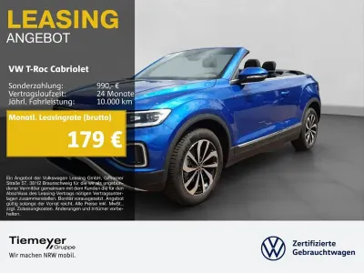 Gebraucht VW T-Roc Cabriolet Style 116 PS (85 kW) 2025 Blau Cabrio