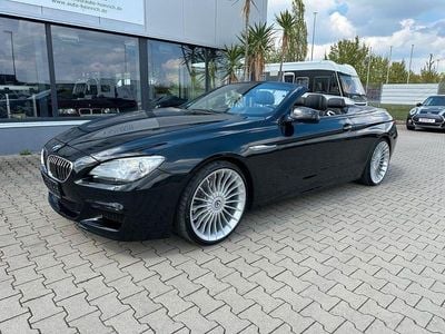 Usata BMW 640 Cabriolet Performance 320 CV (235 kW) 2011 Nero Cabrio