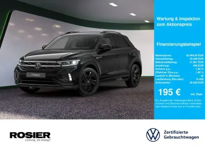 Usata VW T-Roc R-line 150 CV (110 kW) 2025 Nero SUV