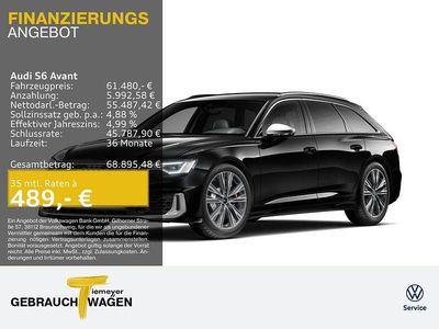 Gebraucht Audi S6 Design 344 PS (253 kW) 2025 Schwarz Kombi