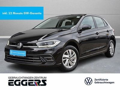Brugt VW Polo Style 110 HK (80 kW) 2022 Sort Sedan
