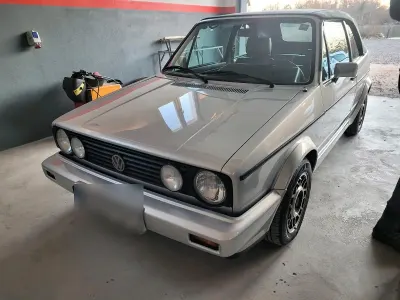 Gebraucht VW Golf Cabriolet 95 PS (69 kW) 1989 Silber Cabrio