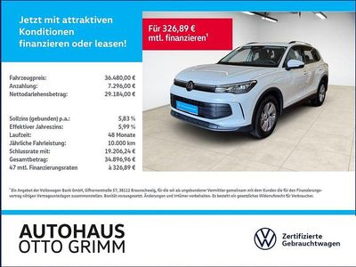 Brugt VW Tiguan Basis 150 HK (110 kW) 2024 Hvid SUV
