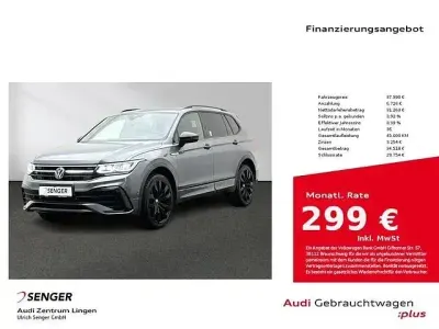 Brugt VW Tiguan Allspace R-line 200 HK (147 kW) 2022 Grå SUV