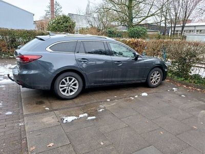 gebraucht Mazda 6 2.2 Sportline Leder Bose LED Anhängerk.