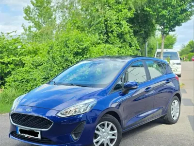 Gebraucht Ford Fiesta 85 PS (62 kW) 2018 Blau Kleinwagen