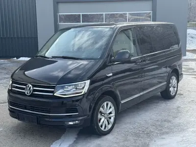 Brugt VW T6 Highline 204 HK (150 kW) 2016 Sort Van