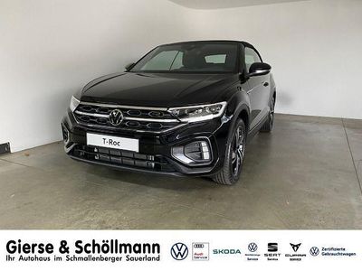 Neu VW T-Roc Cabriolet R-line 150 PS (110 kW) 2025 Schwarz Cabrio