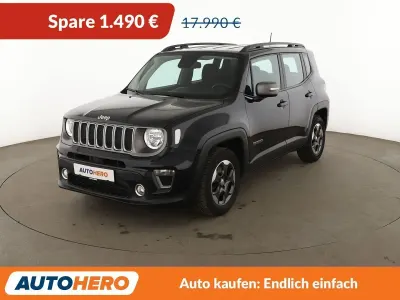 Gebraucht Jeep Renegade Limited 150 PS (110 kW) 2020 Carbon black SUV