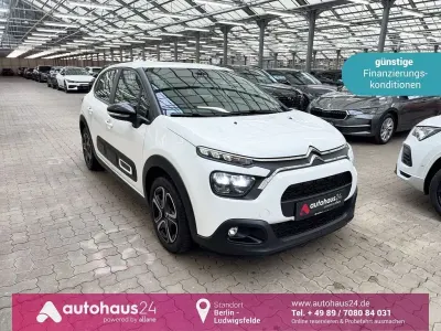 Gebraucht Citroën C3 Feel 83 PS (61 kW) 2022 Weiß Kleinwagen