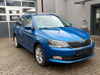 Gebraucht Skoda Fabia 90 PS (66 kW) 2016 Blau Kombi