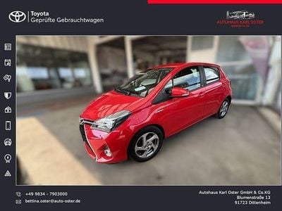 Gebraucht Toyota Yaris Hybrid Edition-S 101 PS (74 kW) 2017 Vulcanorot Kleinwagen