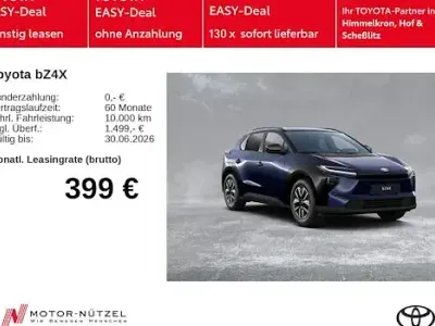 Neu Toyota bZ4X Comfort 122 kW (167 PS) 2026 Blau SUV