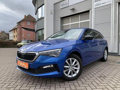 Gebraucht Skoda Scala Style 116 PS (85 kW) 2020 Raceblau metallic (metallic) Kleinwagen