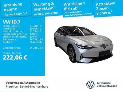 Usata VW ID.7 GTX 250 kW (340 CV) 2025 Argento Berlina