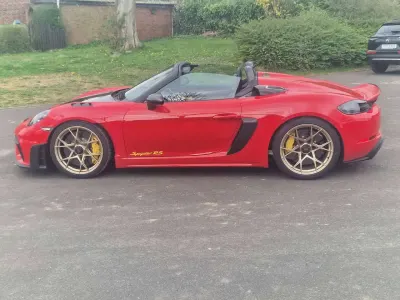 Gebraucht Porsche 718 Spyder RS 500 PS (367 kW) 2024 Rot Cabrio