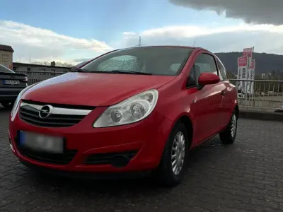 Gebraucht Opel Corsa 60 PS (44 kW) 2009 Rot Kleinwagen