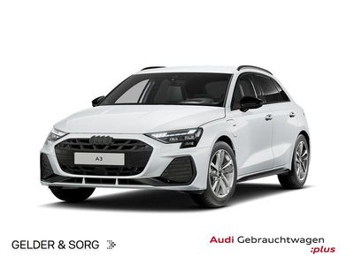 Gletscherweiß metallic Gebraucht 2025 Audi A3 S-Line Limousine | 40.980 € (Etwas zu teuer)