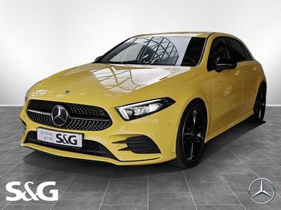 Usata Mercedes A200 AMG 163 CV (119 kW) 2020 Giallo Berlina