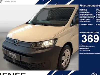 Neu VW Caddy 102 PS (75 kW) 2026 Weiß Van / Kleinbus