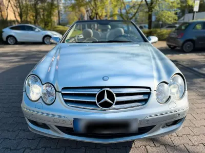 Gebraucht Mercedes CLK350 272 PS (200 kW) 2008 Silber Cabrio
