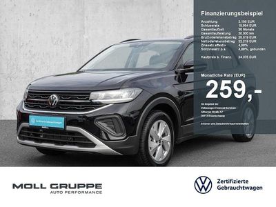 Schwarz Gebraucht 2025 VW T-Cross Life SUV | 23.890 € (Guter Preis)