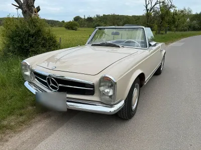 Gebraucht Mercedes SL280 160 PS (117 kW) 1969 Beige Cabrio
