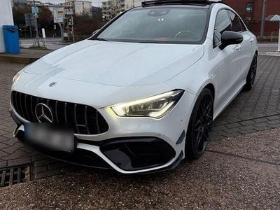 Gebraucht Mercedes CLA45 AMG AMG 421 PS (309 kW) 2020 Weiß Coupé