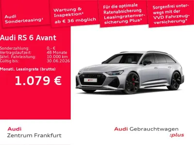 Gebraucht Audi RS6 Ambiente 600 PS (441 kW) 2025 Florettsilber metallic Kombi