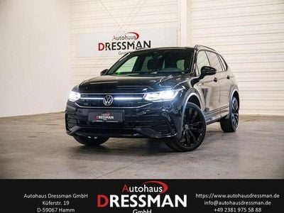 Gebraucht VW Tiguan Allspace R-line 245 PS (180 kW) 2022 Deep black perleffekt SUV
