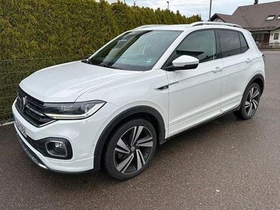 Gebraucht VW T-Cross R-line 116 PS (85 kW) 2019 Weiß SUV