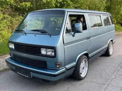 Begagnad VW Multivan 95 HK (69 kW) 1989 Blå Minibuss