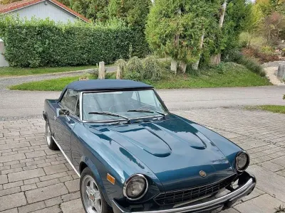 Usata Fiat 124 Spider 122 CV (89 kW) 1980 Blu Cabrio