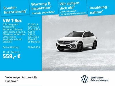 Gebraucht VW T-Roc R-line 190 PS (139 kW) 2024 Pure white SUV