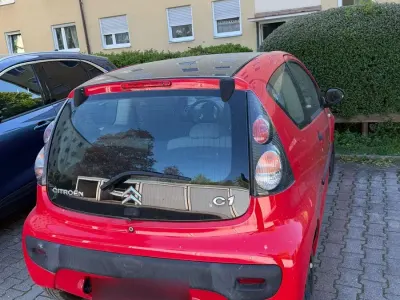 Brugt Citroën C1 69 HK (50 kW) 2010 Rød Hatchback