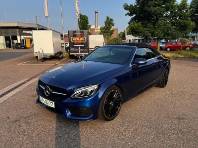 Gebraucht Mercedes C220 170 PS (125 kW) 2018 Blau Cabrio