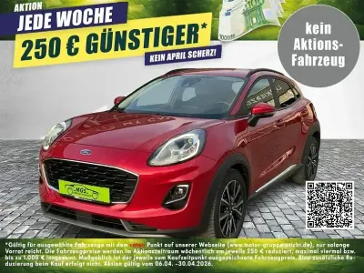 Usata Ford Puma Titanium 125 CV (91 kW) 2021 Rosso SUV