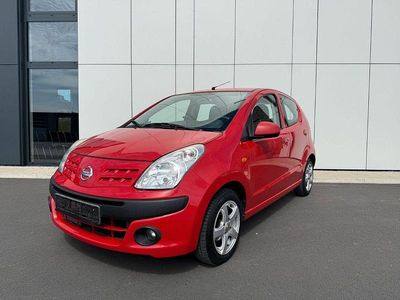 Second-hand Nissan Pixo Acenta 68 CP (50 kW) 2009 Roșu Hatchback