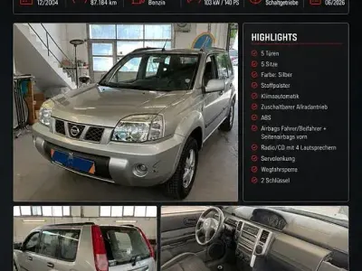 Gebraucht Nissan X-Trail Comfort 140 PS (102 kW) 2004 Silber SUV